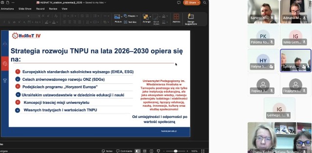 Представлення стратегії розвитку ТНПУ